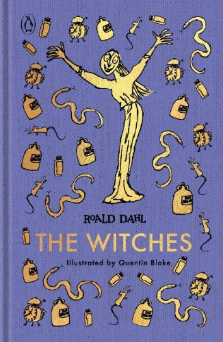 Buchcover und Innenansicht für das Buch: The Witches: The Roald Dahl Clothbound Collection