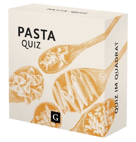 Buchcover und Innenansicht für das Buch: Pasta-Quiz