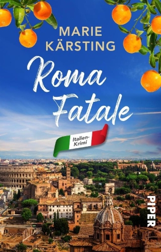 Buchcover und Innenansicht für das Buch: Roma Fatale