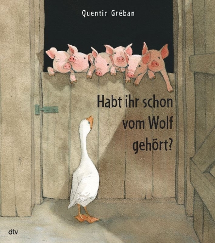 Buchcover und Innenansicht für das Buch: Habt ihr schon vom Wolf gehört?