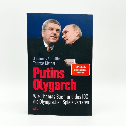Buchcover und Innenansicht für das Buch: Putins Olygarch