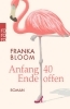 Buchcover und Innenansicht für das Buch: Anfang 40 - Ende offen