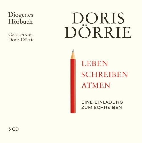 Buchcover und Innenansicht für das Buch: Leben, schreiben, atmen