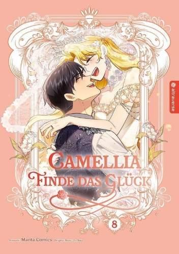 Buchcover und Innenansicht für das Buch: Finding Camellia 08