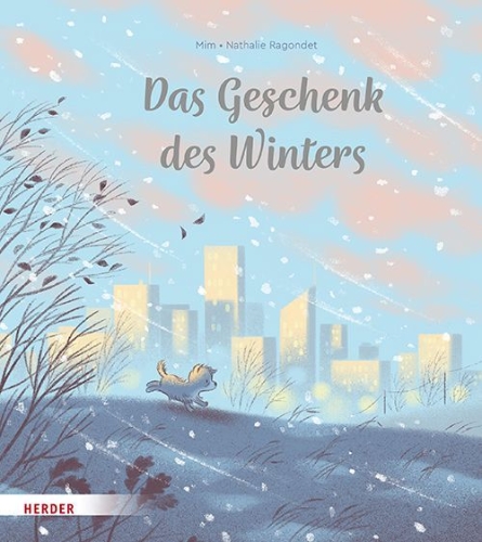 Buchcover und Innenansicht für das Buch: Le cadeau de l'hiver