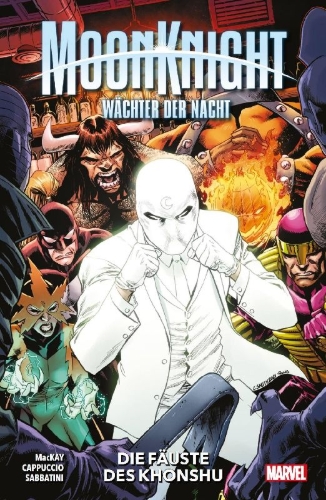 Buchcover und Innenansicht für das Buch: Moon Knight (2021) #7-#12; Devil's Reign: Moon Knight (2022) #1