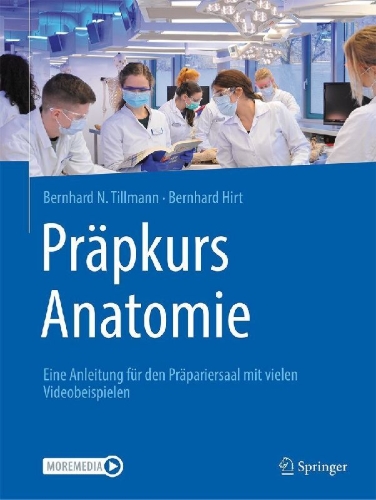 Buchcover und Innenansicht für das Buch: Präpkurs Anatomie