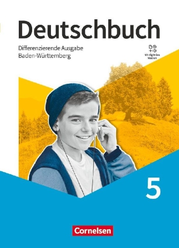 Buchcover und Innenansicht für das Buch: Deutschbuch - Sprach- und Lesebuch - 5. Schuljahr. Baden-Württemberg - Schulbuch mit digitalen Medien