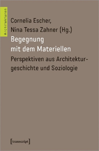 Buchcover und Innenansicht für das Buch: Begegnung mit dem Materiellen