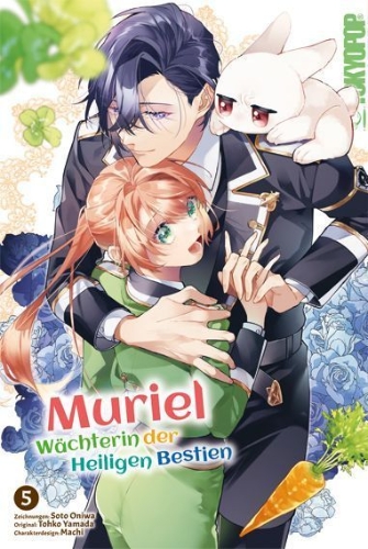 Buchcover und Innenansicht für das Buch: Muriel - Wächterin der Heiligen Bestien 05