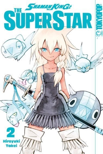 Buchcover und Innenansicht für das Buch: Shaman King - The Super Star 02