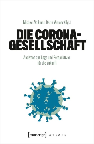 Buchcover und Innenansicht für das Buch: Die Corona-Gesellschaft