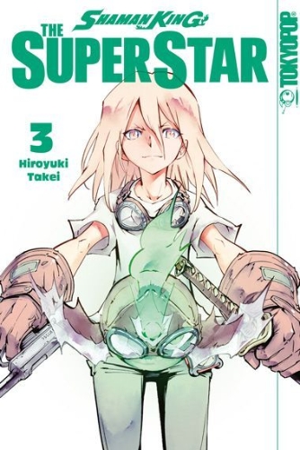 Buchcover und Innenansicht für das Buch: Shaman King - The Super Star 03