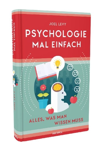 Buchcover und Innenansicht für das Buch: Psychologie mal einfach (für Einsteiger, Anfänger und Studierende)