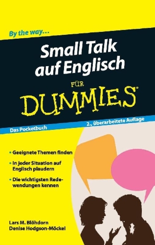 Buchcover und Innenansicht für das Buch: Small Talk auf Englisch für Dummies Das Pocketbuch