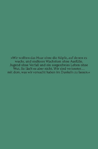 Buchcover und Innenansicht für das Buch: 100% Peruvian-Amazonian Hair