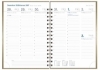 Buchcover und Innenansicht für das Buch: Wochen-Cheftimer A5, Alu gold 2027
