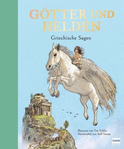 Buchcover und Innenansicht für das Buch: Götter und Helden