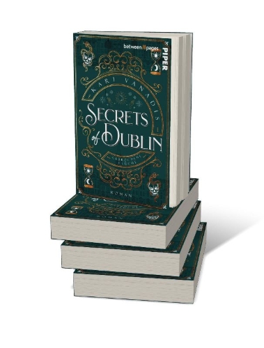 Buchcover und Innenansicht für das Buch: Secrets of Dublin: Gebrochene Flüche