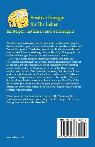 Buchcover und Innenansicht für das Buch: Der Energy Bus