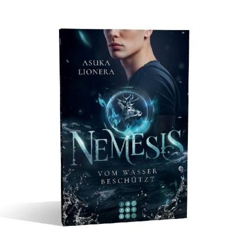 Buchcover und Innenansicht für das Buch: Nemesis 4: Vom Wasser beschützt