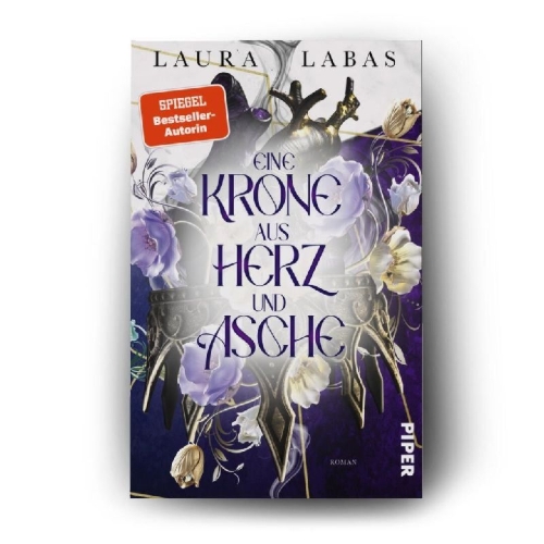 Buchcover und Innenansicht für das Buch: Eine Krone aus Herz und Asche