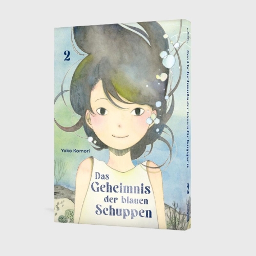 Buchcover und Innenansicht für das Buch: Aoi Uroko to Suna no Machi