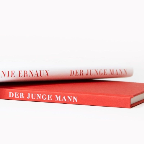 Buchcover und Innenansicht für das Buch: Le jeune homme