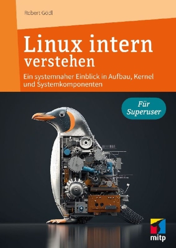 Buchcover und Innenansicht für das Buch: Linux intern verstehen