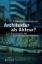 Buchcover und Innenansicht für das Buch: Architektur als Akteur?