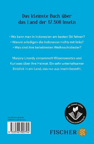 Buchcover und Innenansicht für das Buch: Das kuriose Indonesien-Buch