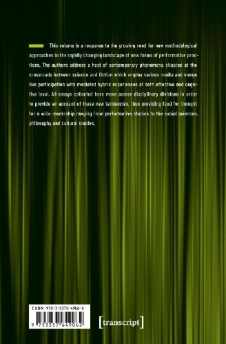 Buchcover und Innenansicht für das Buch: Emerging Affinities - Possible Futures of Performative Arts