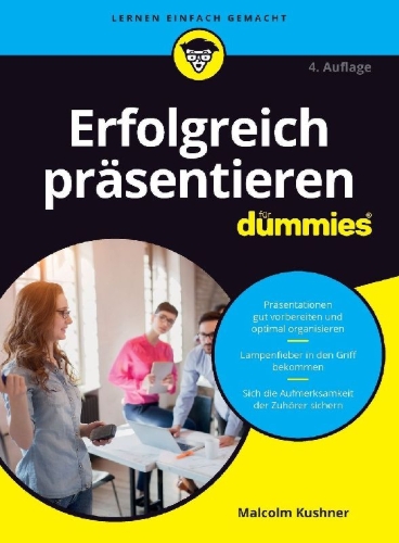 Buchcover und Innenansicht für das Buch: Erfolgreich präsentieren für Dummies