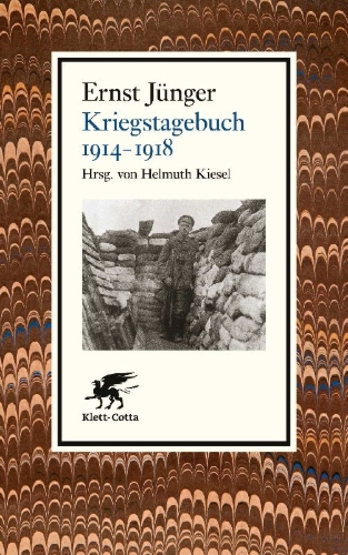 Buchcover und Innenansicht für das Buch: Kriegstagebuch. 1914-1918