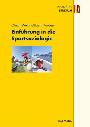 Buchcover und Innenansicht für das Buch: Einführung in die Sportsoziologie