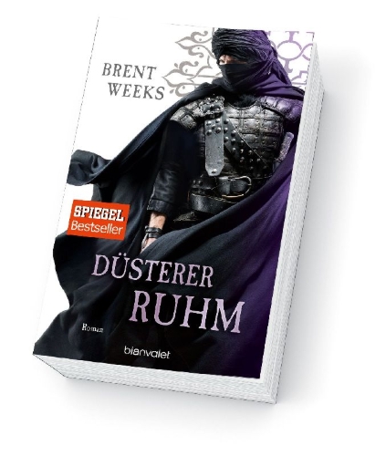 Buchcover und Innenansicht für das Buch: The Blood Mirror (04 The Lightbringer)