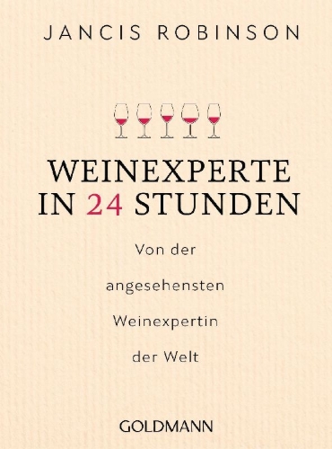Buchcover und Innenansicht für das Buch: Weinexperte in 24 Stunden