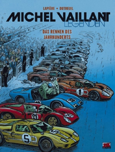 Buchcover und Innenansicht für das Buch: Michel Vaillant Legenden Bd. 4