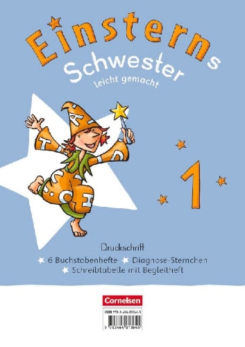 Buchcover und Innenansicht für das Buch: Einsterns Schwester - Erstlesen - Leicht gemacht 1. Schuljahr. Druckschrift: 6 Buchstabenhefte im Paket