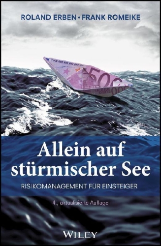 Buchcover und Innenansicht für das Buch: Allein auf stürmischer See