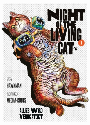 Buchcover und Innenansicht für das Buch: Night of the Living Cat 01 - Alles wird verkatzt