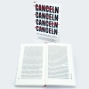Buchcover und Innenansicht für das Buch: Canceln