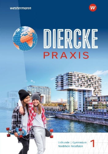 Buchcover und Innenansicht für das Buch: Diercke Praxis SI 1. Schulbuch. Für Nordrhein-Westfalen