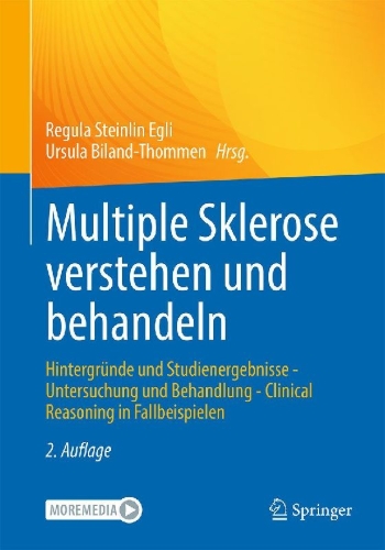 Buchcover und Innenansicht für das Buch: Multiple Sklerose verstehen und behandeln