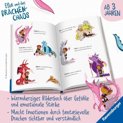 Buchcover und Innenansicht für das Buch: Daisy's Dragons