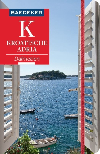 Buchcover und Innenansicht für das Buch: Baedeker Reiseführer Kroatische Adria