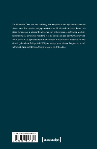 Buchcover und Innenansicht für das Buch: Religion, Spiritualität, Medizin