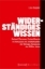 Buchcover und Innenansicht für das Buch: Widerständiges Wissen