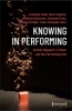 Buchcover und Innenansicht für das Buch: Knowing in Performing