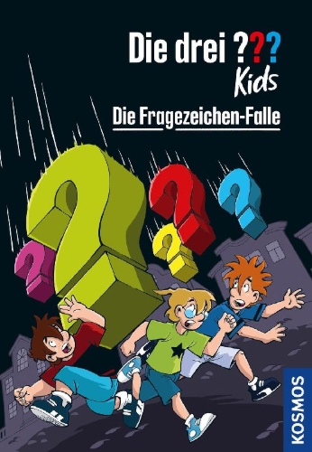 Buchcover und Innenansicht für das Buch: Die drei ??? Kids, 97, Die Fragezeichen-Falle